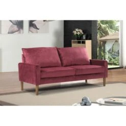 Petit Secret Sofa - Green -Baxton Acme Shop f527958c bb45 45eb ba98 d6fe8d198c58