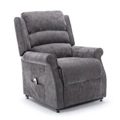 Allister Lift Chair With Massage By Greyson Living - Charcoal -Baxton Acme Shop f5426f88 d530 4cc9 8b21 dedbe2ff1784
