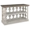 Gray/White Havalance Console Sofa Table -Baxton Acme Shop f5435fc8 f226 49b3 bba2 6188eda1aa32