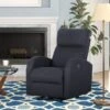 29.5'' Wide Manual Glider Standard Recliner - Black -Baxton Acme Shop f702e3f8 0bd4 42e3 89a0 3de9eb946540