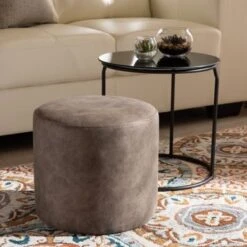 Carbon Loft Vanderveen Kira Modern And Contemporary 2-piece Nesting Table And Ottoman Set -Baxton Acme Shop f76ae81a 0c9c 4a13 a607 7aa963763d46