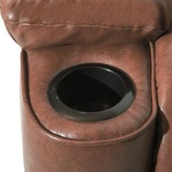 Leet Faux Leather Oversized Pushback Recliner By Christopher Knight Home - Espresso/ Dark Brown -Baxton Acme Shop f779900e 5e1d 4c25 838e bde8a620696d