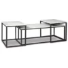 Gray/Black Donnesta Occasional Table Set (3/CN) -Baxton Acme Shop f78e6036 dad9 4c4e 86f8 5c1d38aedb36