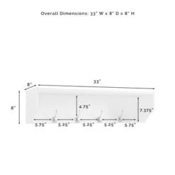 Harper 2Pc Entryway Set - 16.5"x33"x74" - Gray -Baxton Acme Shop f8b4b0a0 f22d 4a4b af66 06d507714e19