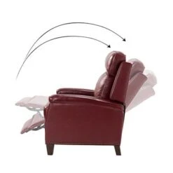 Gaspar Mid-Century Modern Pushback Recliner With Nailhead Trim By HULALA HOME - DOVE -Baxton Acme Shop f8d1f8d3 a0ef 4b62 876a 976a55b270a1