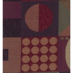 Bali Rattan Rocker Chair With Chenille Cushion - Antiquity -Baxton Acme Shop fa38efb9 33f0 43e8 b80e 74c873979416