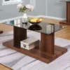 Contemporary Black/Dark Walnut Coffee Table -Baxton Acme Shop fb1d97ff 4245 4f5c 9653 a630b8680c9d