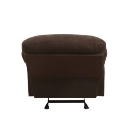 Copper Grove Brettenham Plush Chocolate Microfiber Recliner Chair - Chocolate -Baxton Acme Shop fb286a55 5f13 46da be38 4583e3b7120a