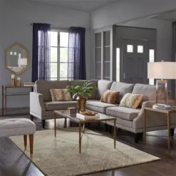 Iris Bronze Rectangle Coffee Table -Baxton Acme Shop fb695228 4bb2 4f16 885d f8db43b3f456