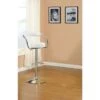 Round Seat Bar Stool With Gas Lift White And Silver Set Of 2 - Counter Height - White - Set Of 2 2 Round Seat Bar Stool With Gas Lift White And Silver Set Of 2 - Counter Height - White - Set Of 2 -Baxton Acme Shop fb6ed5fd fad6 4e49 acc0 31a58be71d7b