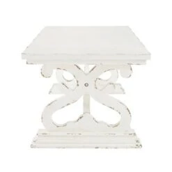 St Clair Coffee Table White -Baxton Acme Shop fc5744e3 bd40 4f53 bca2 8c41072dfdbd